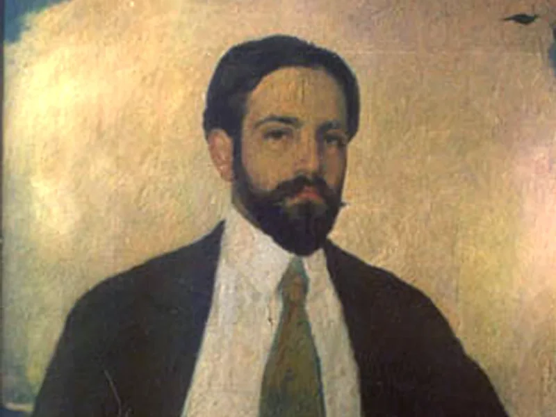 1883-Georges Le Serrec De Kervily - Autoritratto